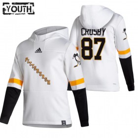 Lasten NHL Pittsburgh Penguins Sidney Crosby 87 2020-2021 Reverse Retro Pullover Hooded Sweatshirt